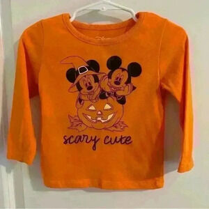 Mickey and Minnie Disney Halloween 18 Mo long sleeve shirt